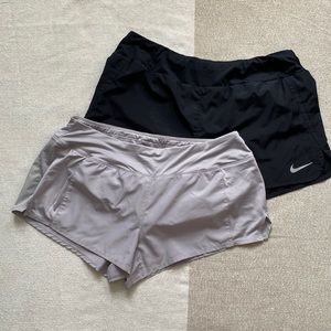 TWO PAIRS: Nike Dri-Fit Woman’s Athletic Shorts, XL